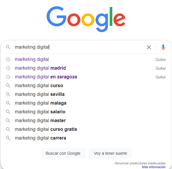 Seo on page. Palabras clave